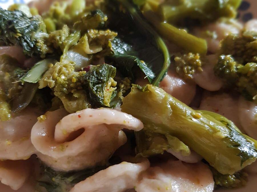 Orecchiette con cime di rapa